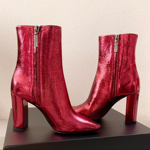 Saint Laurent ruby boots - Picture 8 of 16